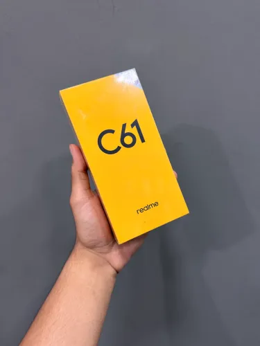 Celular Android Realme C61 256GB - 1 Ano de garantia