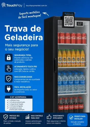 TRAVA ELETRÔNICA PARA GELADEIRA COMERCIAL ?