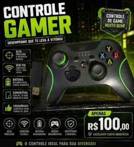 Controle Gamer