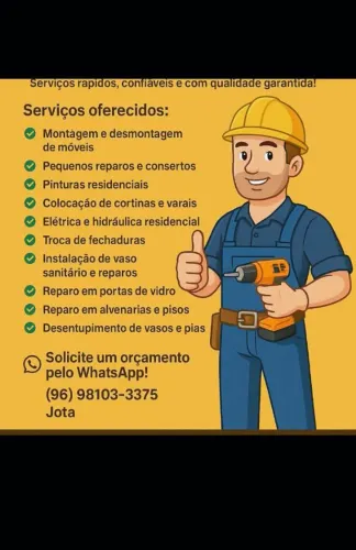 Marido de aluguel Faz tudo Pintor, encanador, eletricista 