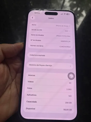 Iphone 14 pro max 256gb