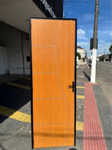 PORTA DE MADEIRA COMPLETA 60CM 70CM 80CM - OFERTA IMPERDÍVEL