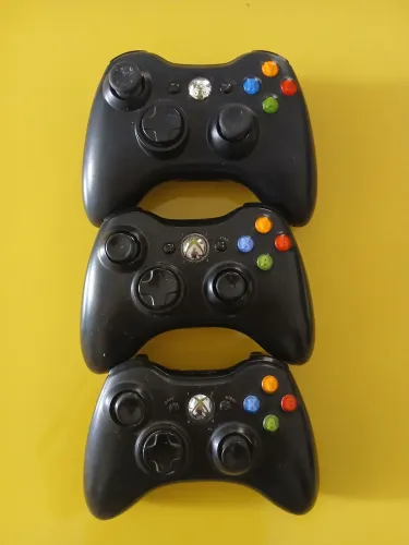 CONTROLES XBOX 360 ORIGINAIS - FUNCIONANDO PERFEITO