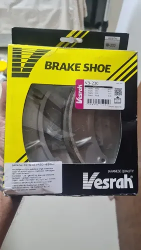 Sapata Lona De Freio Vesrah Yamaha