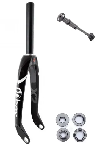 BMX RACE - BICICROSS - GARFO BOX X2 ARO 20 OU 24 EIXO 20MM CARBONO