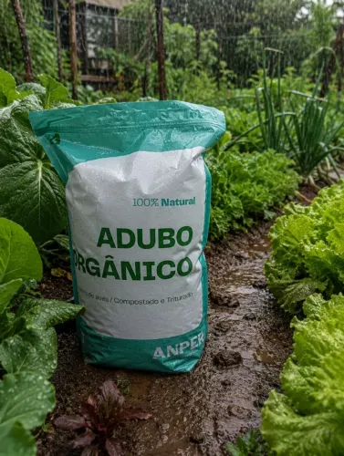 Adubo Orgânico Esterco de aves Anper seco e triturado 3kg