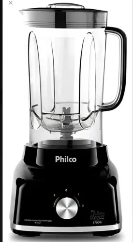 Liquidificador/Processador 9 em 1, philco 