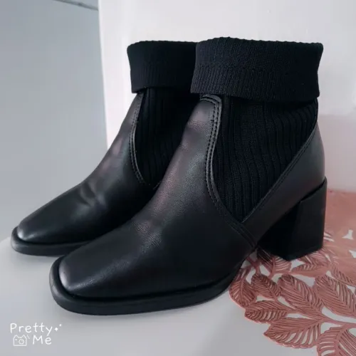 Bota moleca cano curto 34