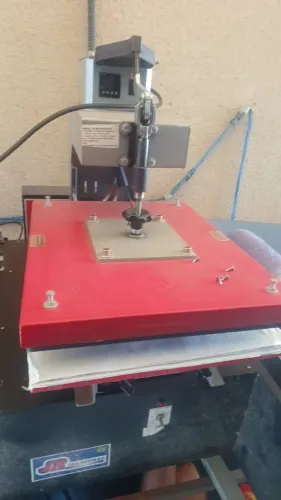 Prensa PRofissional térmica de gaveta para sublimação 40x50cm teflonada Bandeja Deslizante