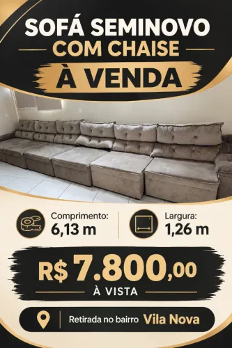 Sofá Sob Medida