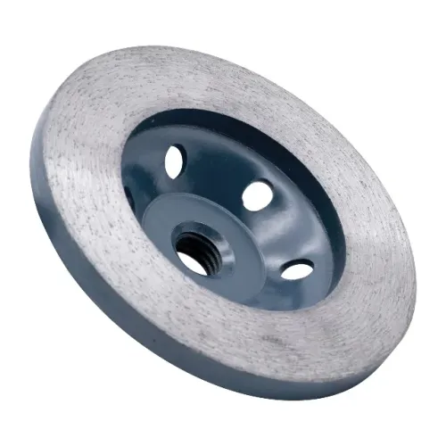 Rebolo Diamantado Liso Rosca M14 x 100mm x Grãos 80, 100 ou 120 Cortag 