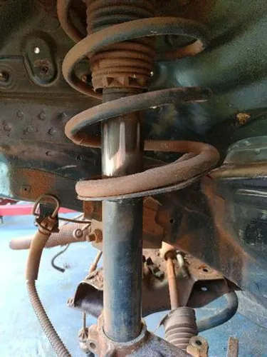 Par de torres dianteira Peugeot 206 207 mola e amortecedor