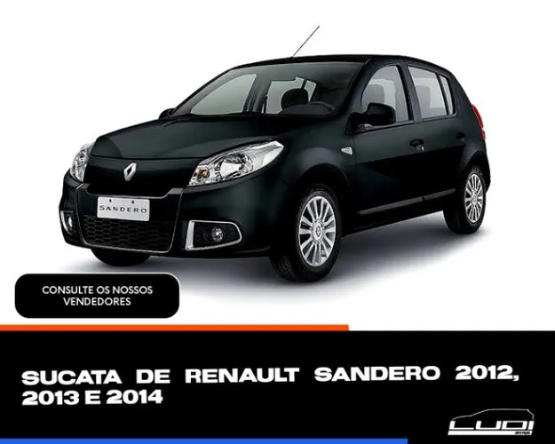 sucata de renault sandero 2012/214.