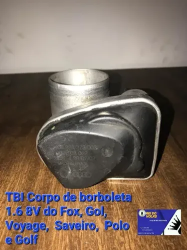 Tbi corpo de borboleta 1.6 8V do Fox,Gol, Voyage, Saveiro, Fox,  Polo e Golf 