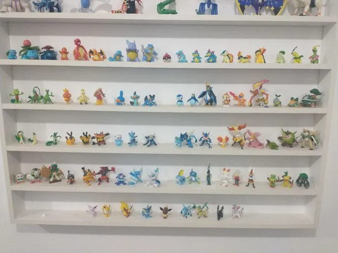 Coleção Bonecos Pokemon Moncolle Iniciais completo até a nona geração 