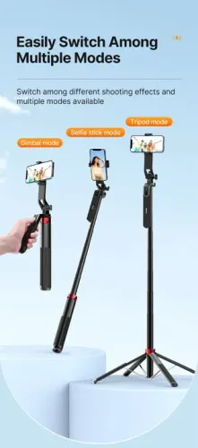 Suporte tripé ulanzi ma09 para Celulares, câmera digital.