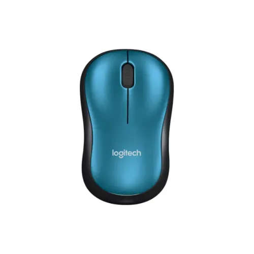 Mouse sem fio Logitech M185 - Azul