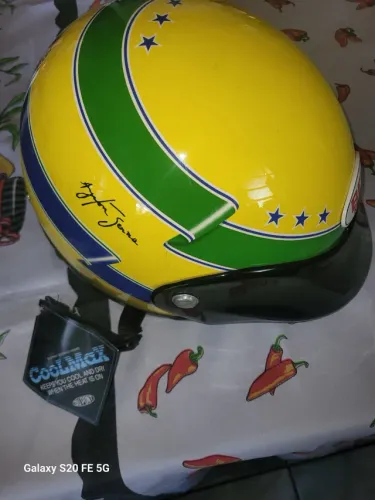 Capacete ayrton senna