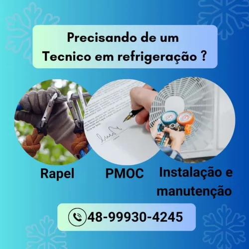eletrecista, refrigeração e ar