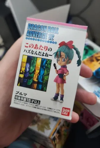 Bulma Miniatura Dragon Ball Adverge Figure Bandai