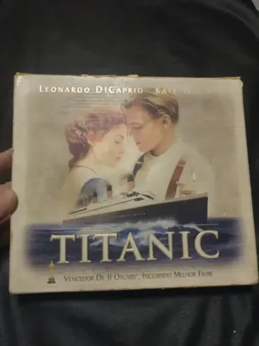Titanic Box Duplo Fita Vhs Edição Luxo Limitada 