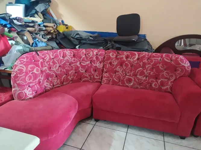 Sofá canto antigo