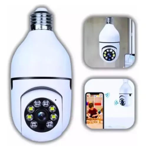 Câmera De Segurança Wi-Fi Inteligente Giratória B-Max BM-IP177
