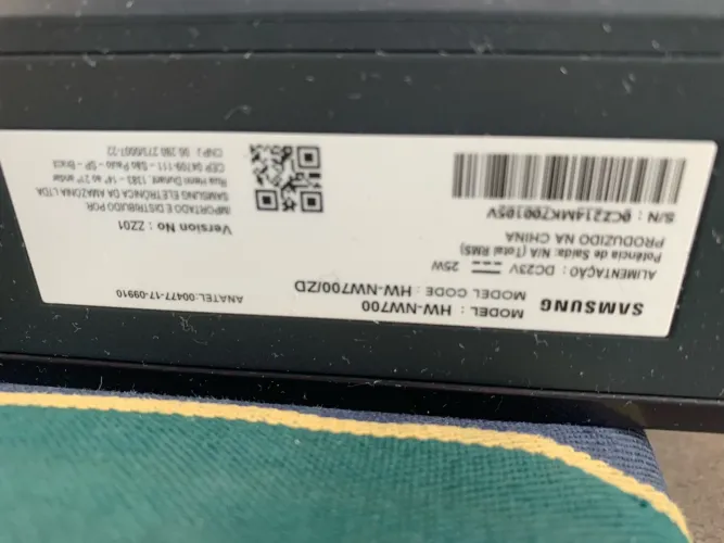 Soundbar Samsung HW-NW700 2.0 canais  25W