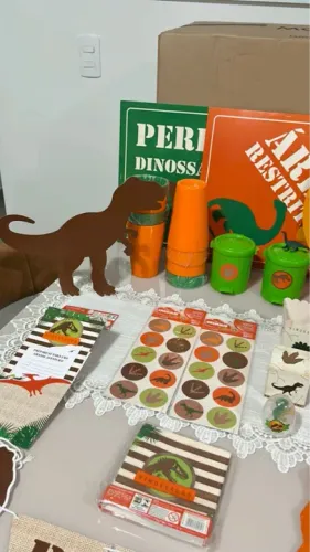 Kit Festa Dinossauros - Decoração Completa
