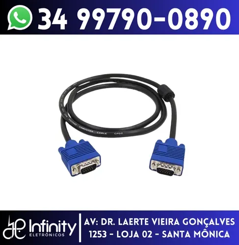 Cabo VGA - Consulte Tamanhos