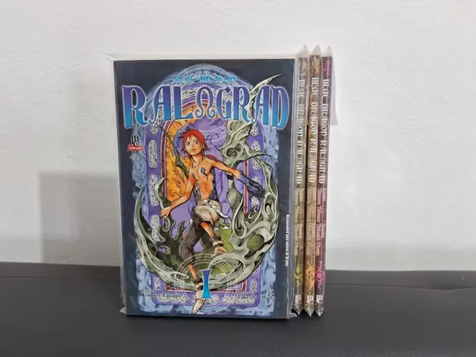Mangá Blue Dragon Ral Grad - Volumes 1 ao 4 - Editora JBC