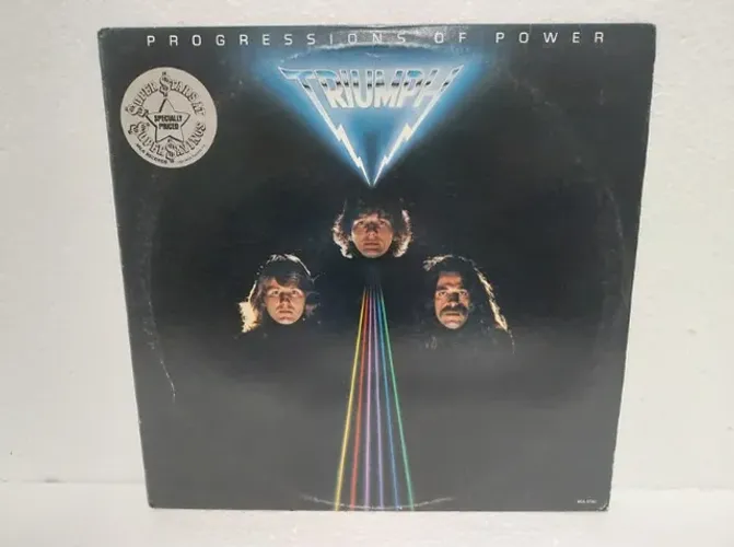 LP Vinil Triumph - Progressions Of Power (1980 Importado) MCA Records