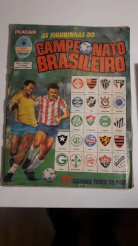 Álbum de Figurinhas Campeonato Brasileiro 1990 - Placar