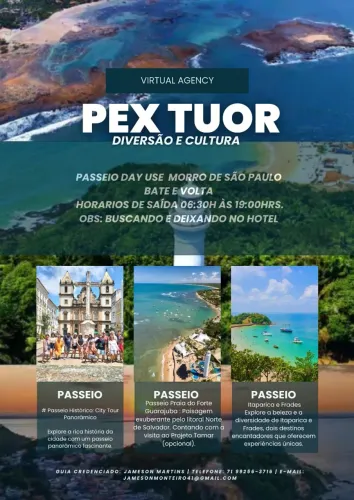 Passeios e Excursões Bahia 