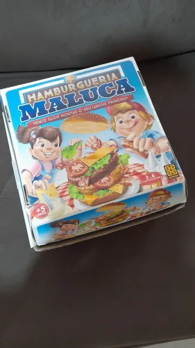 Jogo de Tabuleiro Hamburgueria Maluca