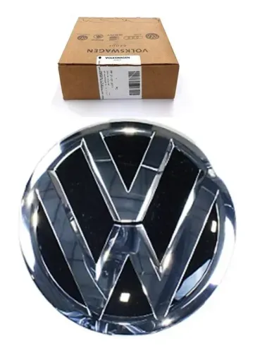 Emblema Vw Grade Dianteira Golf Jetta Passat Polo 205/2020 Original Vw-3G0853601BDPJ.