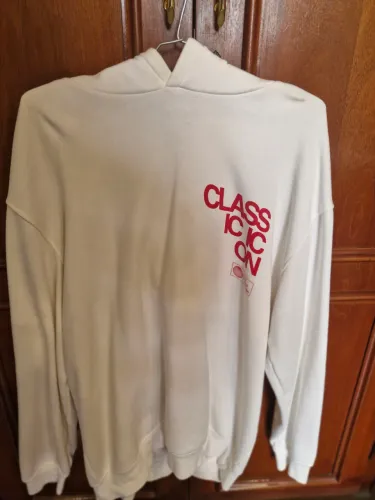 Moletom Branco Zara CLASSIC ICON