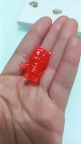 Sandy Bochechas Vermelha com Glitter (coleção Batavinho Bob Esponja)