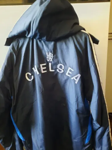 Casaco de Proteção de Frio e Chuva do Time da Chelsea