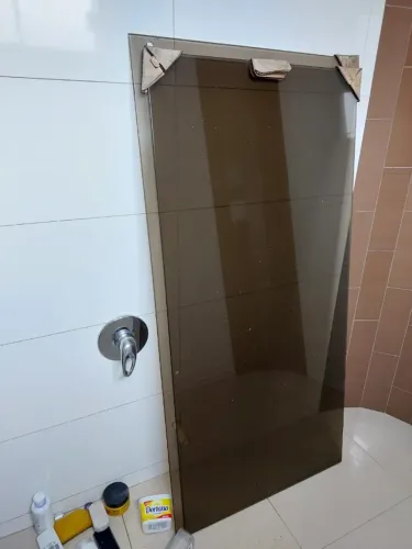 Vidro fumê para box, janela ou tampo de mesa