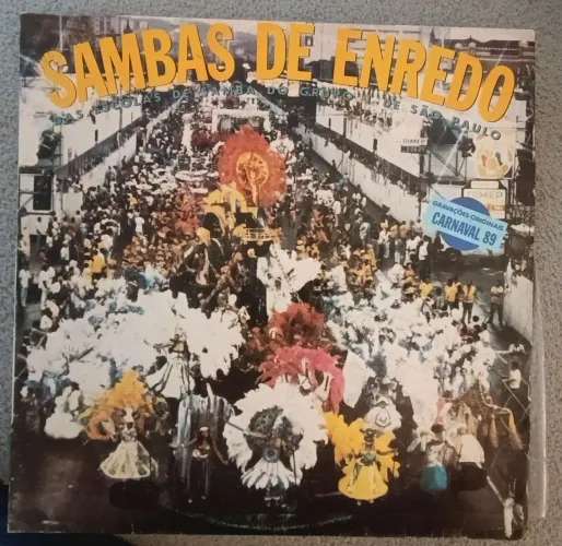 LP SAMBAS DE ENREDO DAS ESCOLAS DE SAMBA DO GRUPO 1 DE SÃO PAULO (1989)