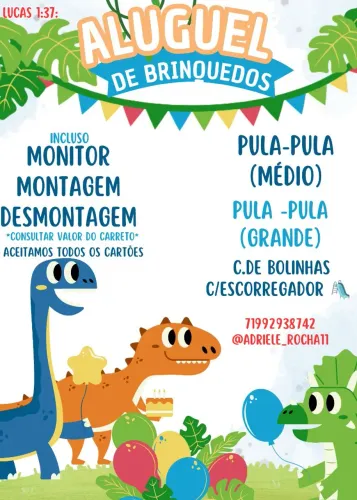 Aluguel de brinquedos para festas
