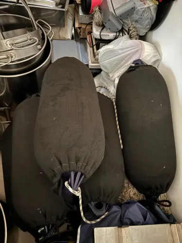 4 Defensas grande para barco 41 pés