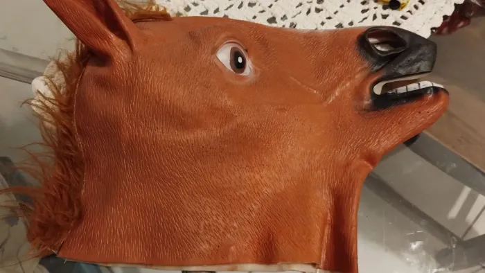Máscara cabeça de cavalo