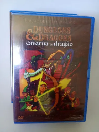 Box Caverna Do Dragão Edição De Colecionador - 4 Discos Lacrados