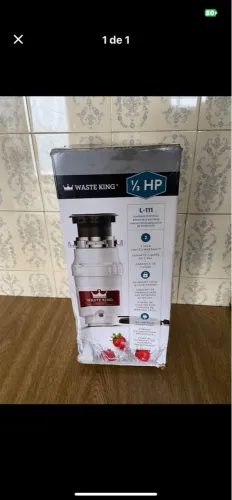 Triturador de Alimentos Waste King 1/3 HP