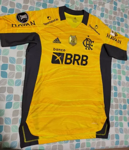 Camisa Goleiro Flamengo 2020 Oficial Adidas G
