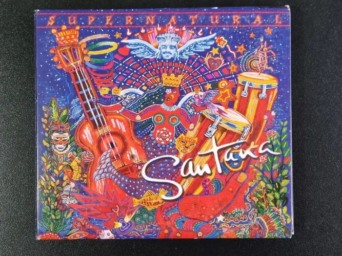 CD Santana Supernatural duplo  raro