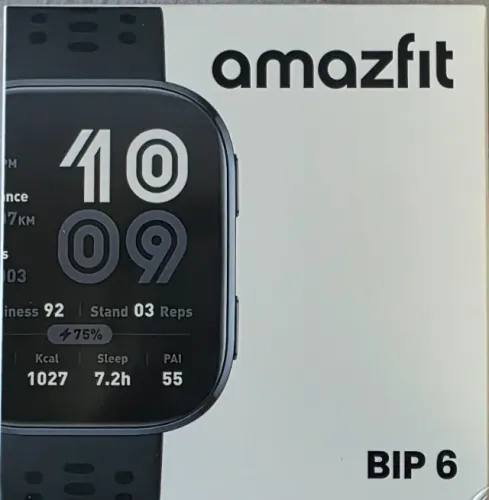 Relogio Amazift Bip 6 1.97'' Gps Free Maps, AI, Bluetooth Call, 5 ATM - Original - Lacrado