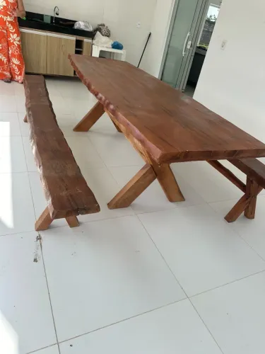 Mesa Linda Rústica